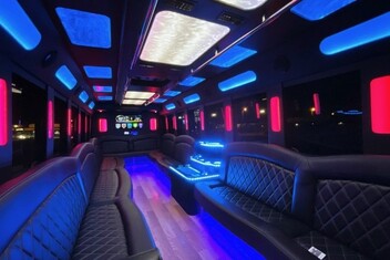 Sioux Falls Limousine Bus Interior