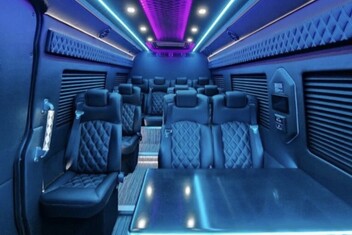 Sioux Falls Sprinter Bus Interior