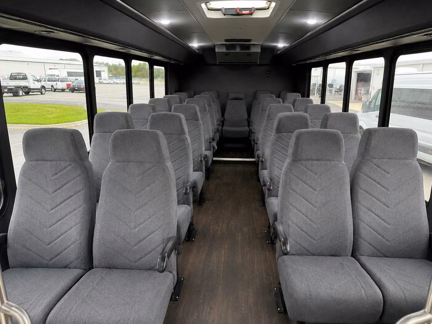 20 passenger minibus inside