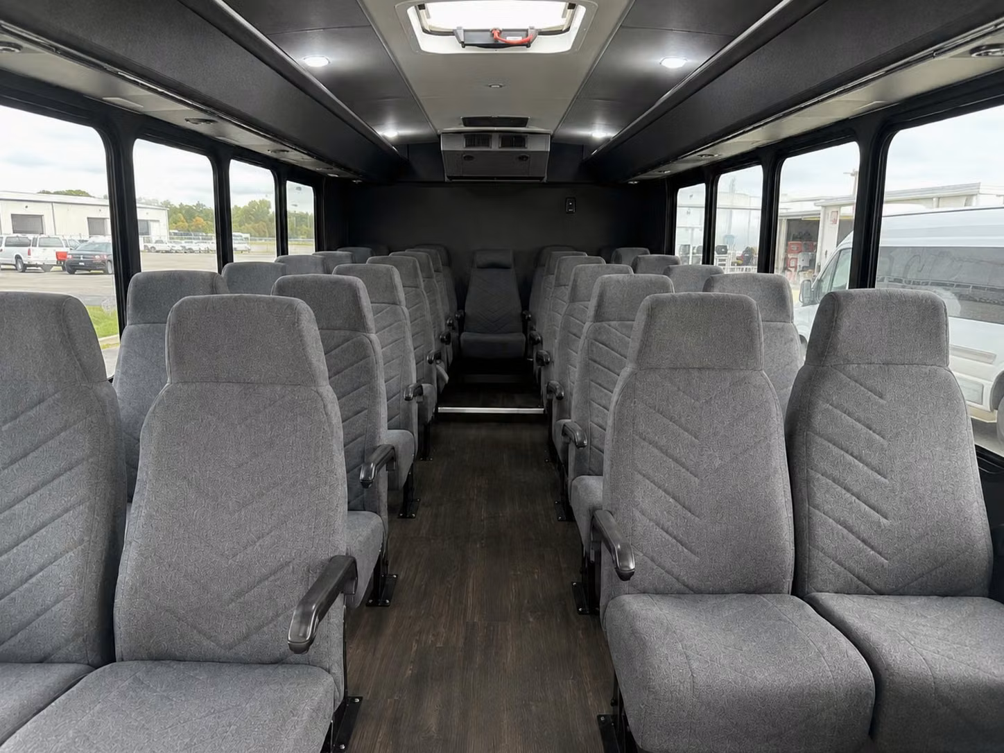 20 passenger minibus interior
