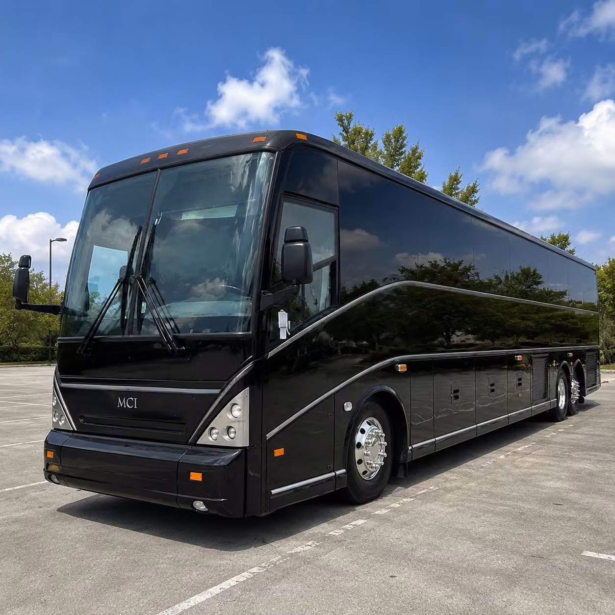 56 passenger charter bus