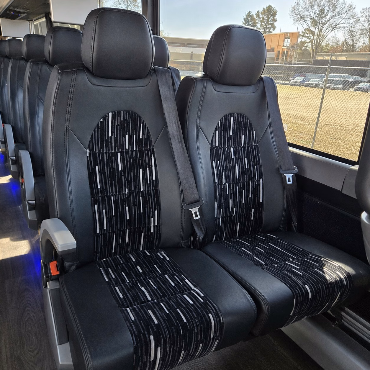 sioux falls charter bus rental inside